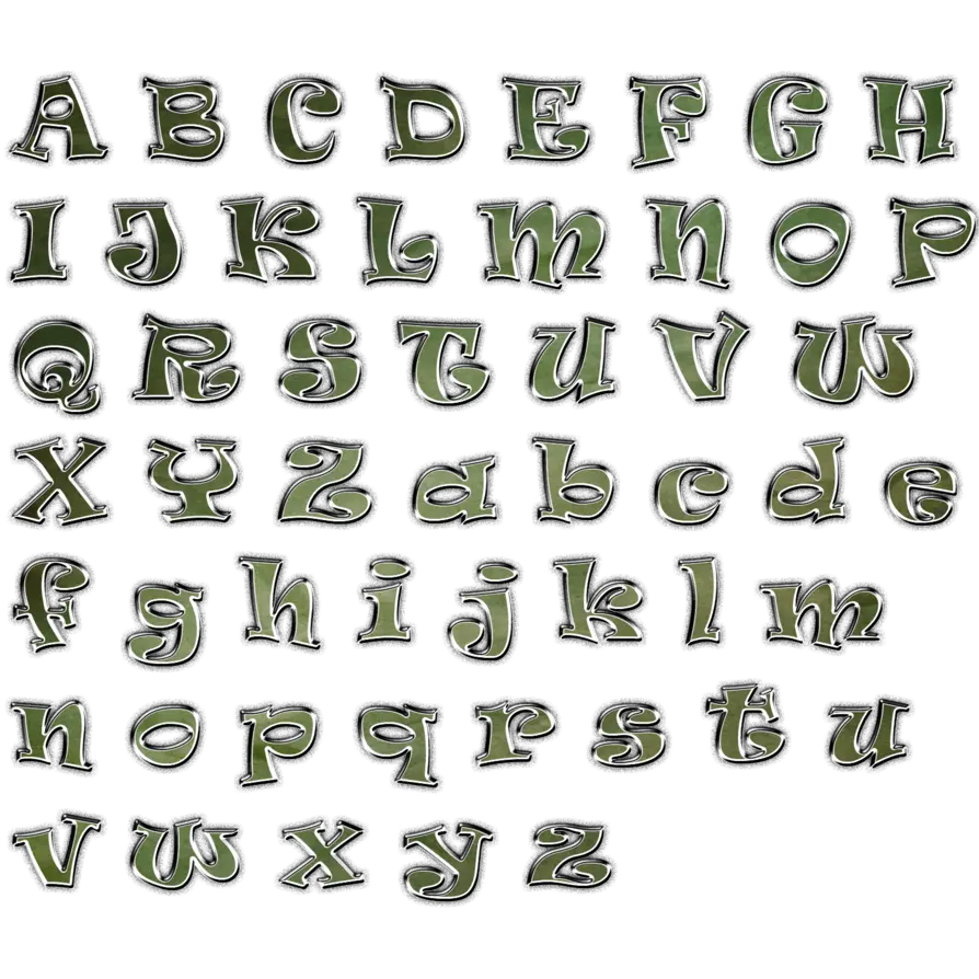Photo of handwritten English letters