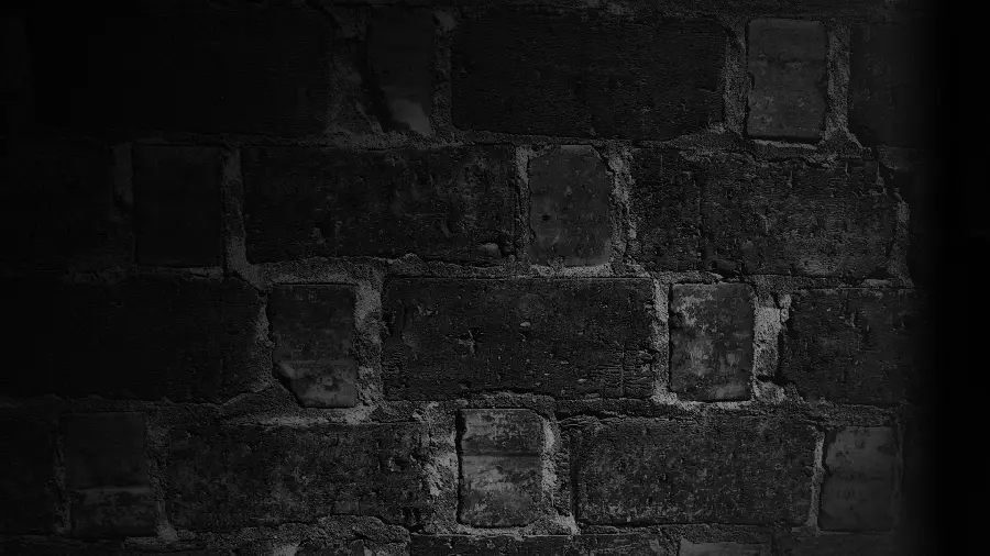 Wall photo with black and white effect