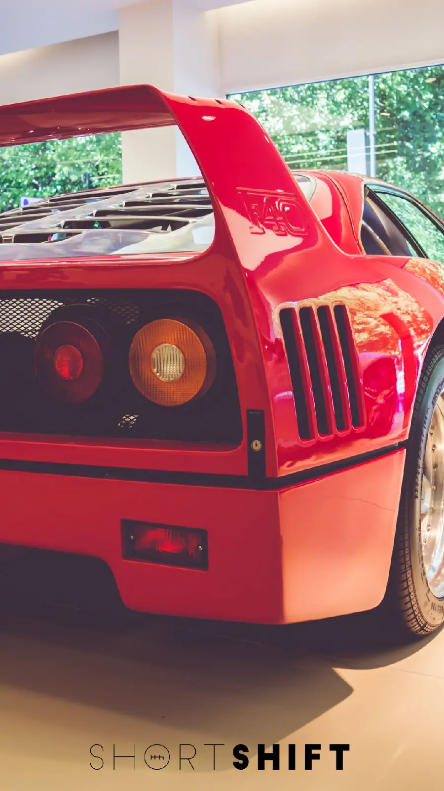 Ferrari GTI background image suitable for phone