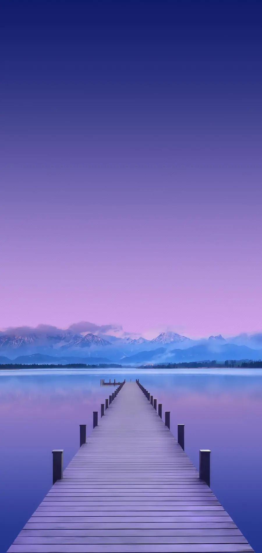 Stylish and classy romantic wooden pier mobile background photo