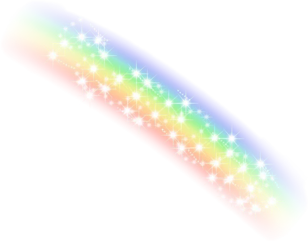 Rainbow design for decoration