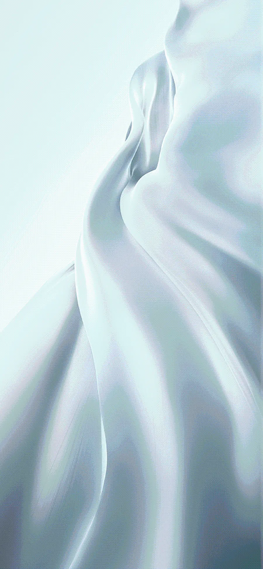Beautiful white wallpaper for the new Xiaomi 12 Pro