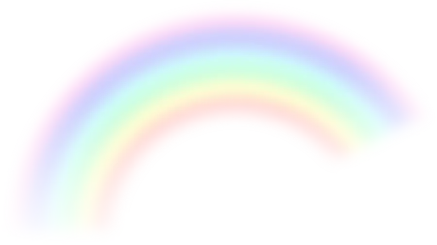 Real Rainbow Photo in PNG Format