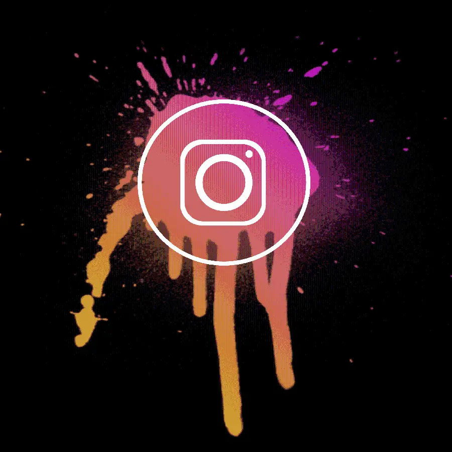 Instagram logo photo for design in Photoshop and Inshot without background
