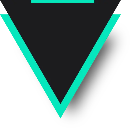 Beautiful downward triangle png download for use in autoplay
