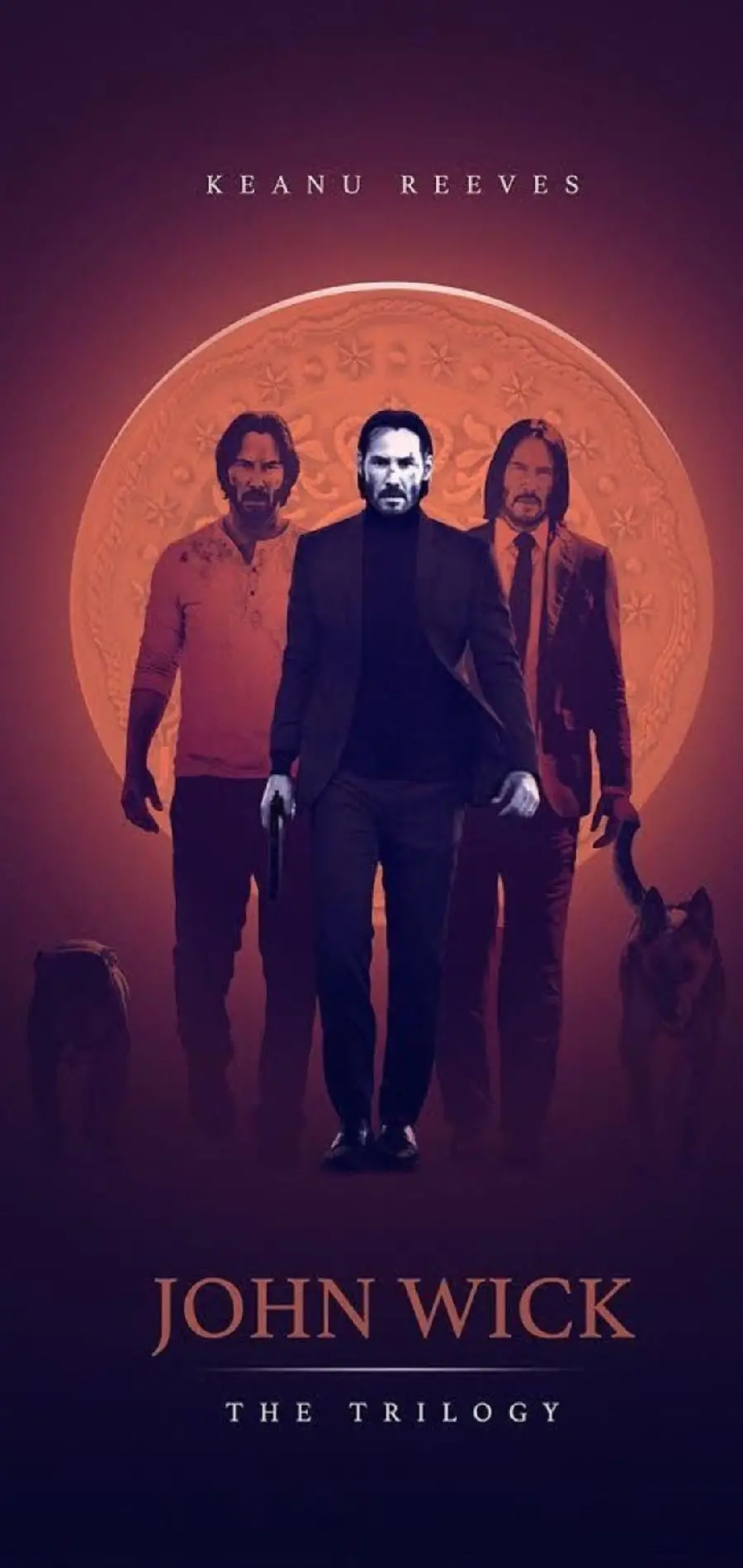 Download Keanu Reeves' spectacular wallpaper in John Wick