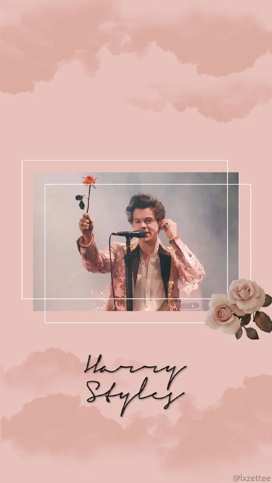 Free download of Harry Styles background with the theme of Rose 1402