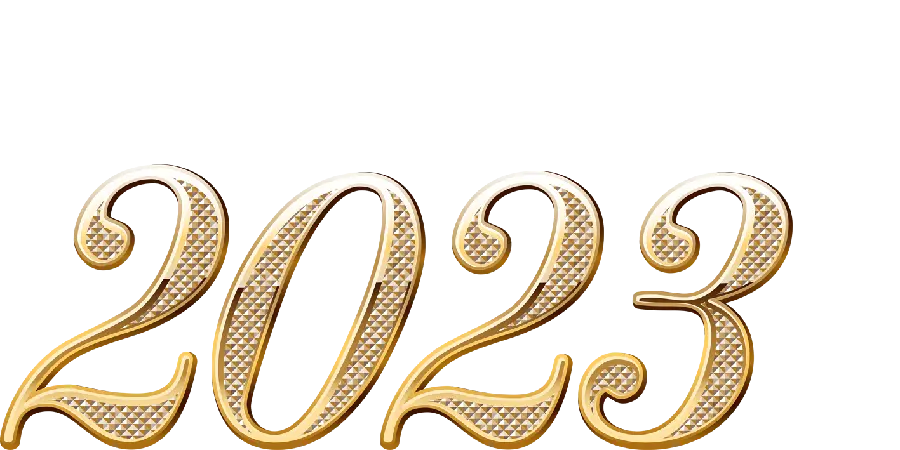 Golden Number 2023 Photo in 4k Quality