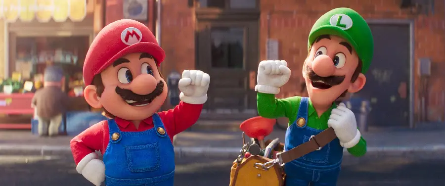 Popular Photo of Mario and Luigi in the Super Mario Bros Cartoon