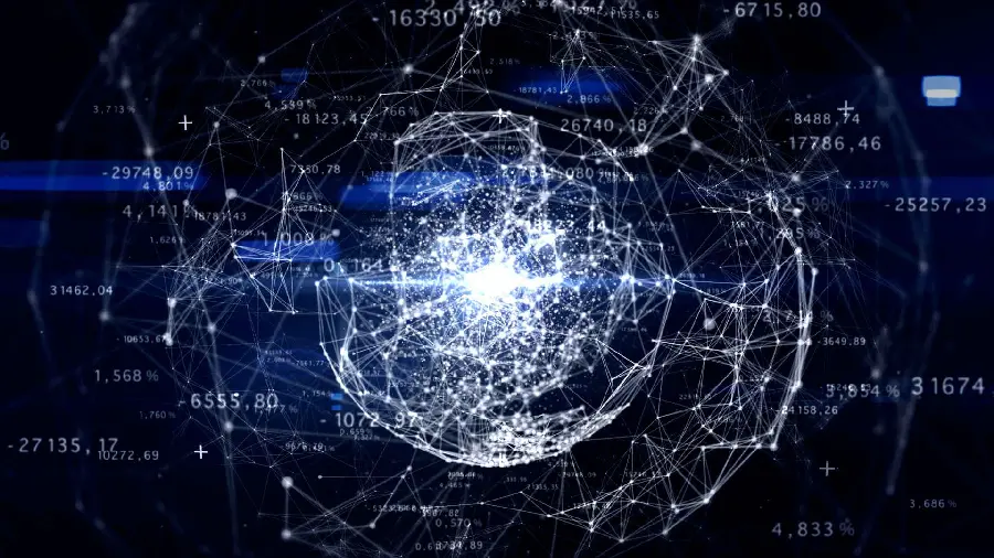 Interesting radiation profile photo of programming codes in Computer Science