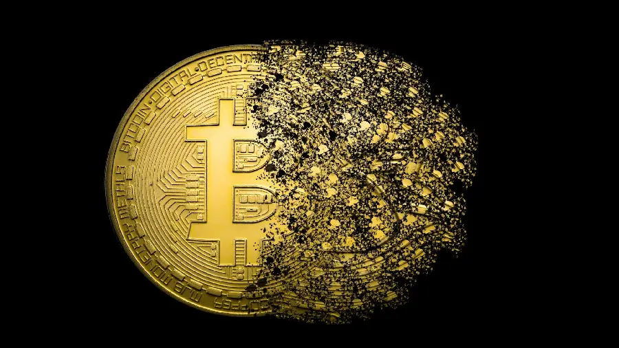 Cool Bitcoin coin photo for Windows 11 and 12 background
