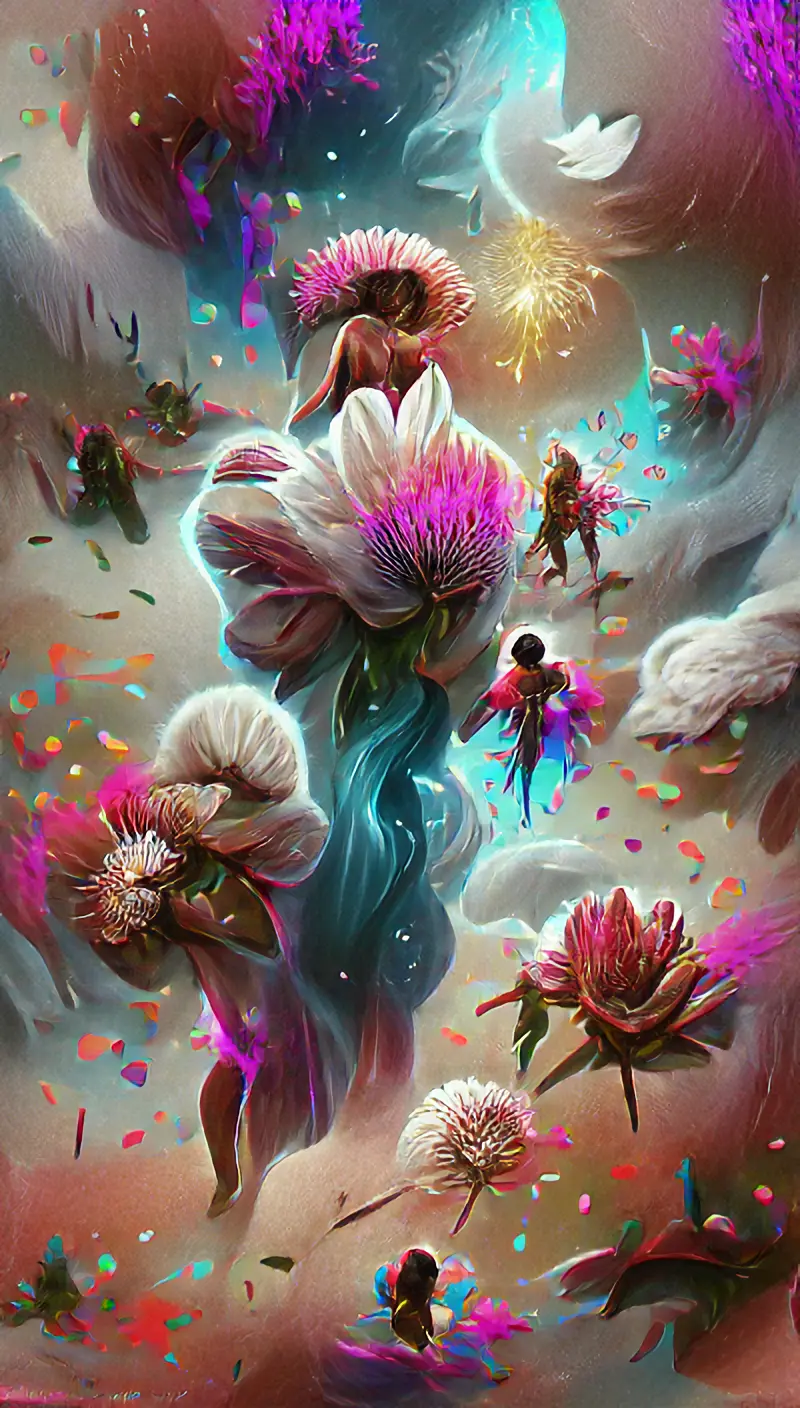 Exciting and incredibly beautiful wallpaper made by AI for iPhone 