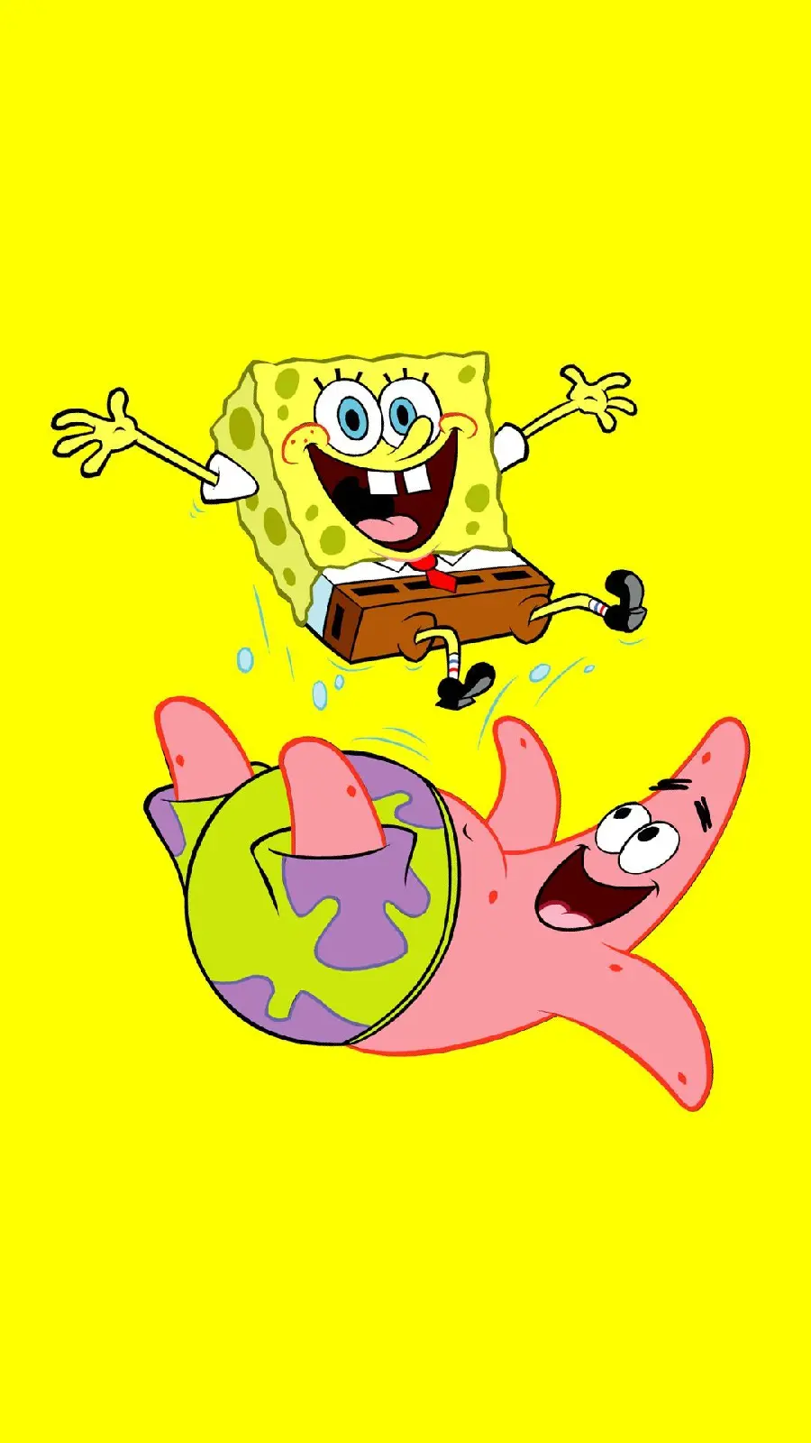 Photos of SpongeBob and Patrick Googly