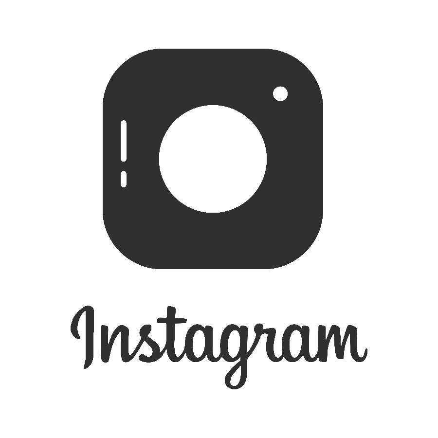 Simple Instagram Logo for Black and Beautiful Business Card PNG