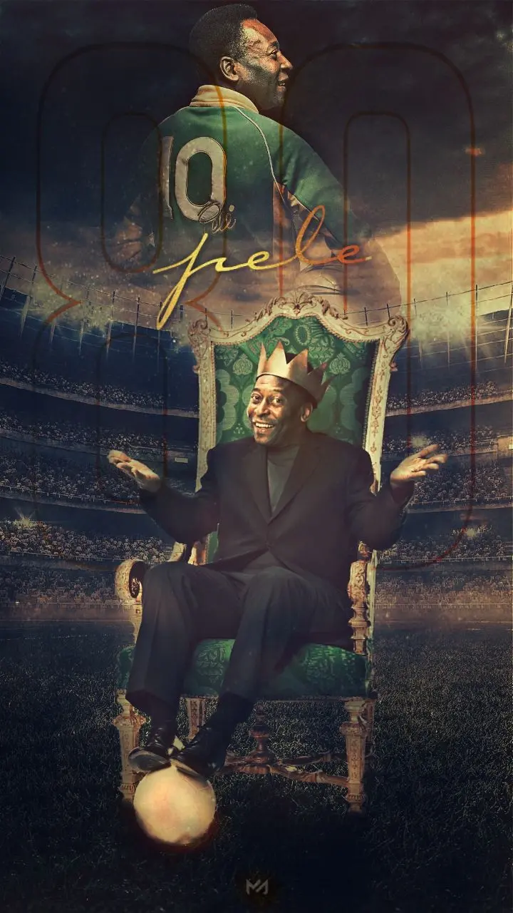 Photo of the legend and king of world football history