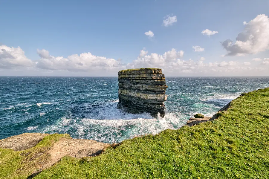 A photo of a pristine natural landscape with FULL HD quality