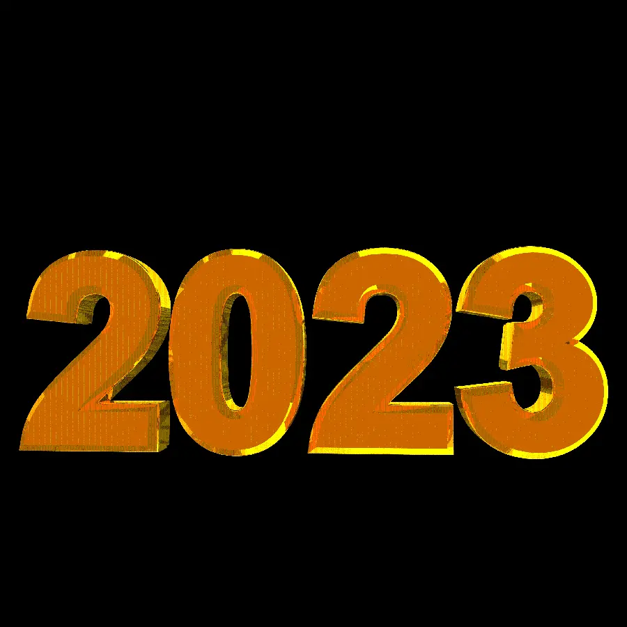 Download the image of the number 2023 PNG