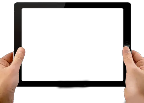 Most downloaded png of tablet in hand for Inshot and Photoshop