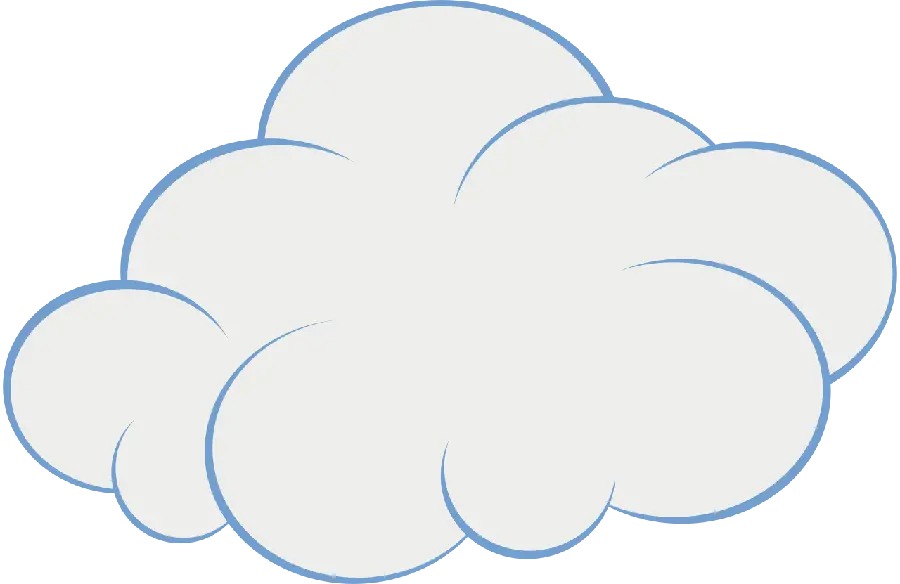 Download cartoon cloud PNG image