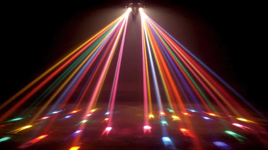Attractive Colorful Light Dance Background for Phone and Computer