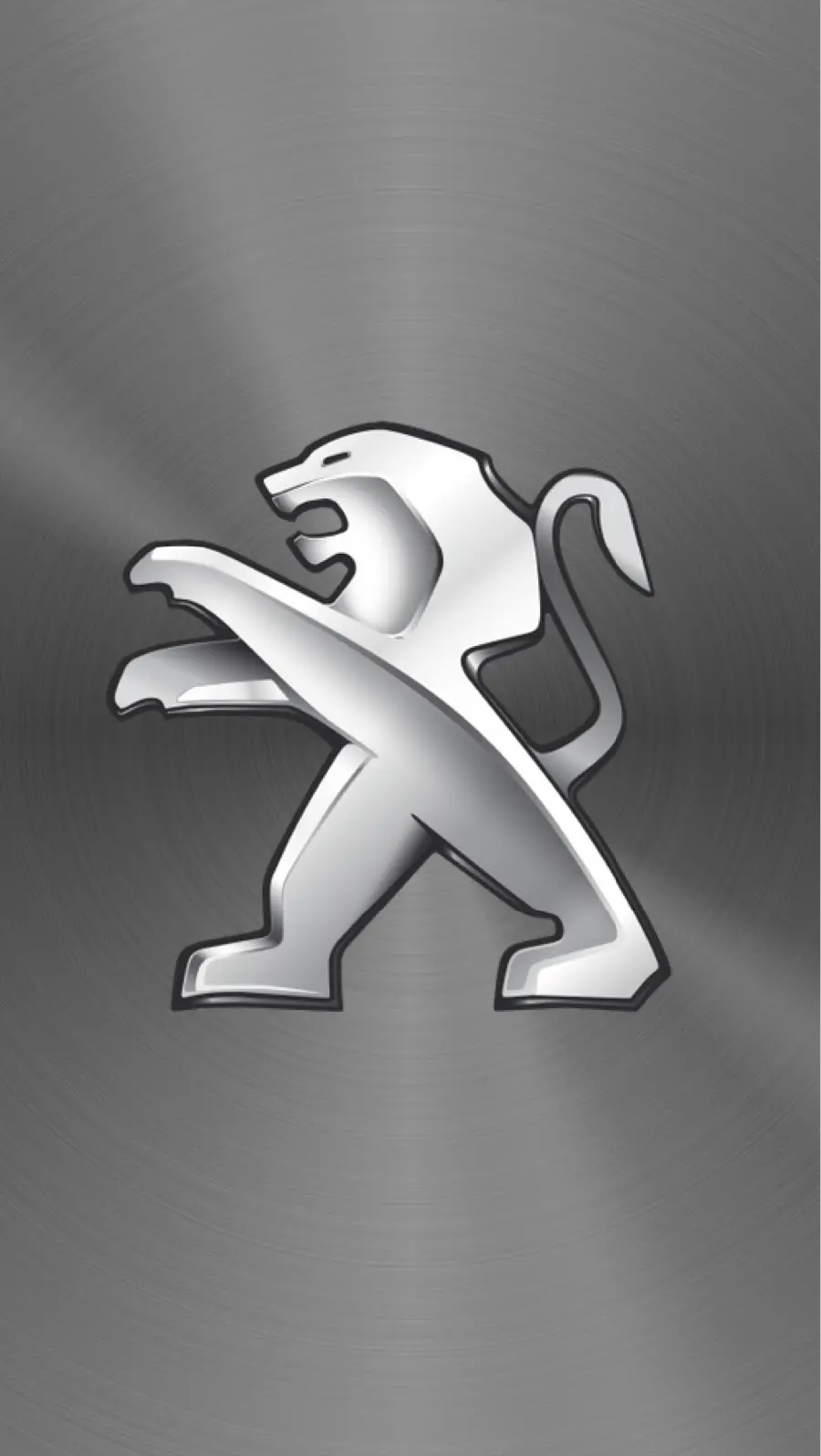 Photo Peugeot Logo Light Design