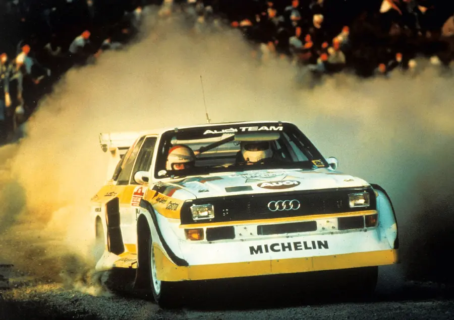 Audi Car Photo in Hill Racing