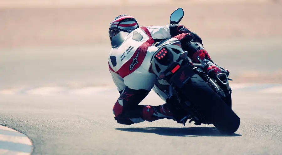 Photo of a cool motorcycle ride on the track