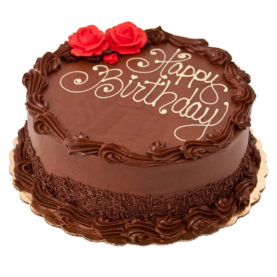 Simple and minimal chocolate cake for a birthday cake idea for confectioners 1402