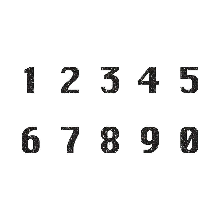 Math numbers image for printing