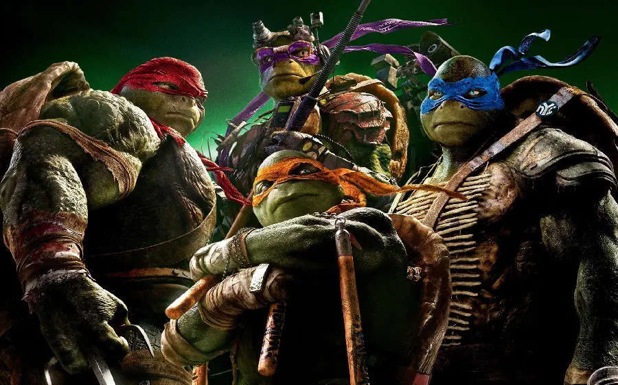 Cool wallpaper of Teenage Mutant Ninja Turtles suitable for desktop