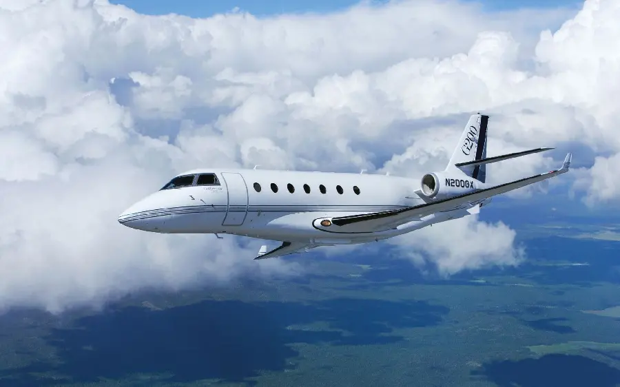 Private Jet 4K Wallpaper