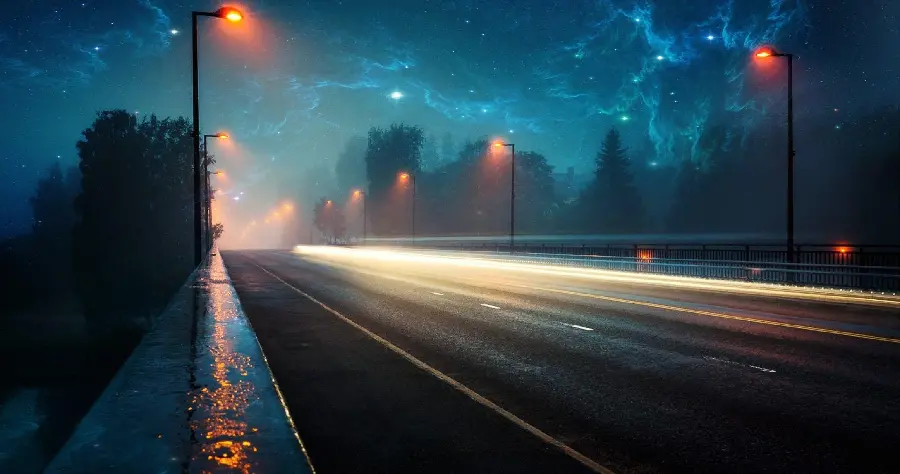 The most beautiful painting of a lonely street for a Telegram profile 2023