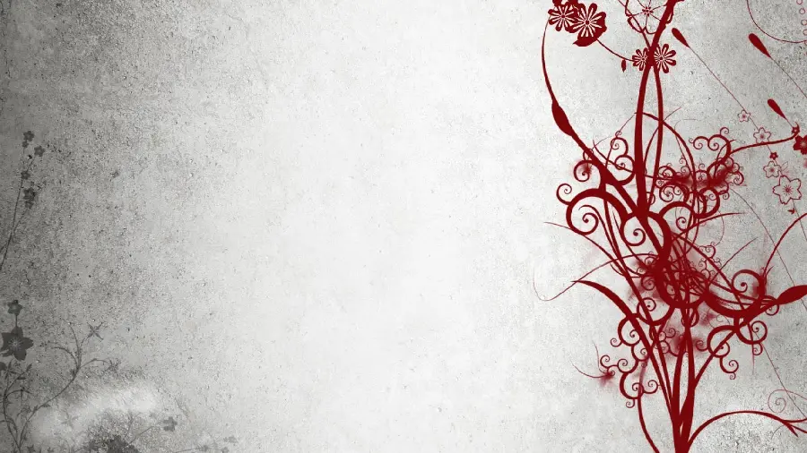 White background with red pattern for writing text