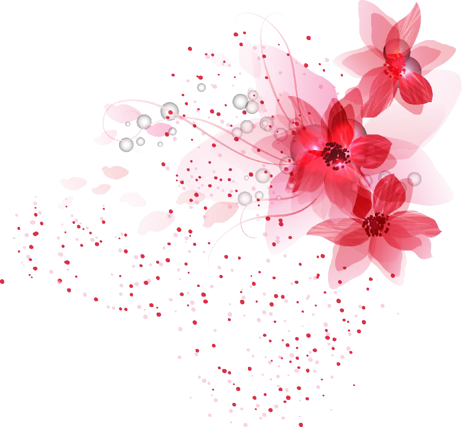 Pink Flower Teleported
