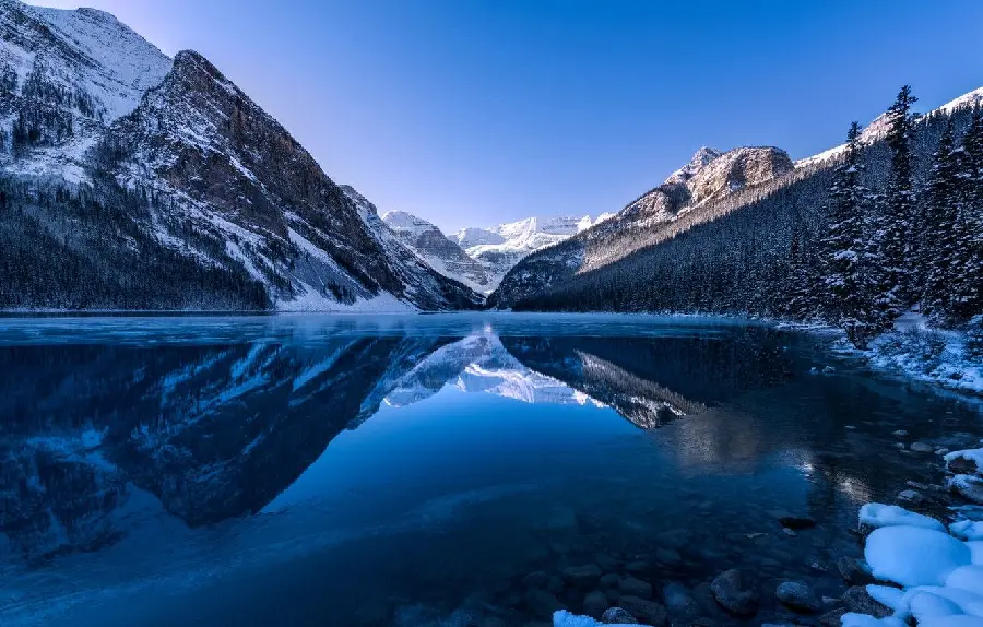 Photo of Vancouver Lake, Canada in Winter