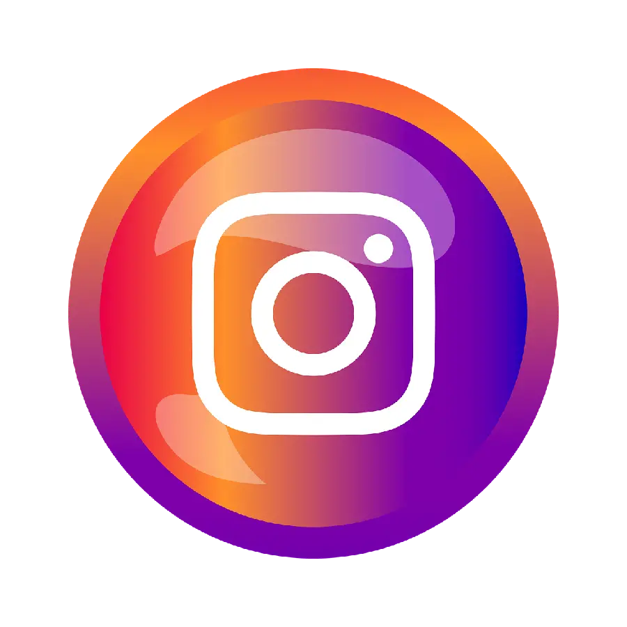 Circular Image of Instagram Logo and Logo PNG and Color