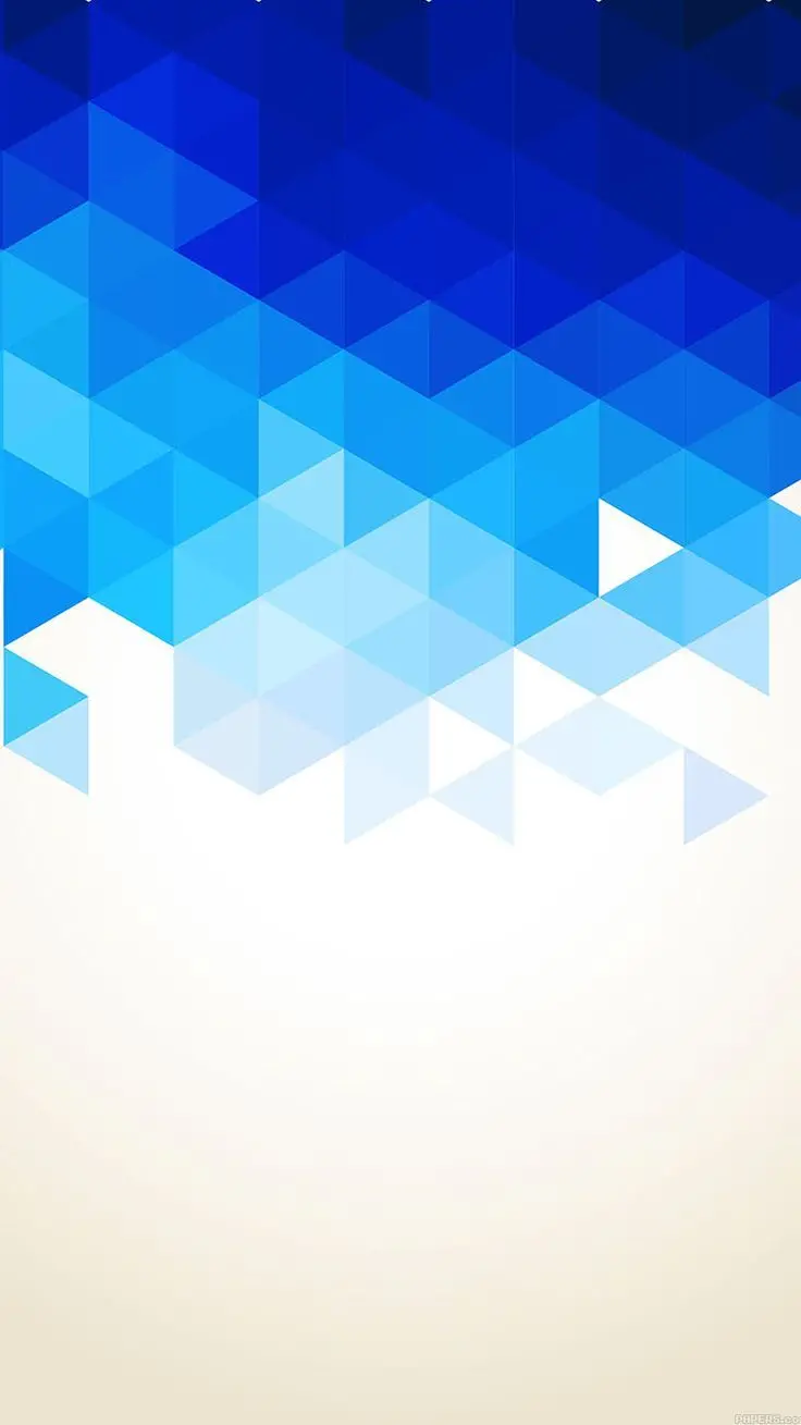 High-quality photo of the seashore with fantasy blue and white triangles