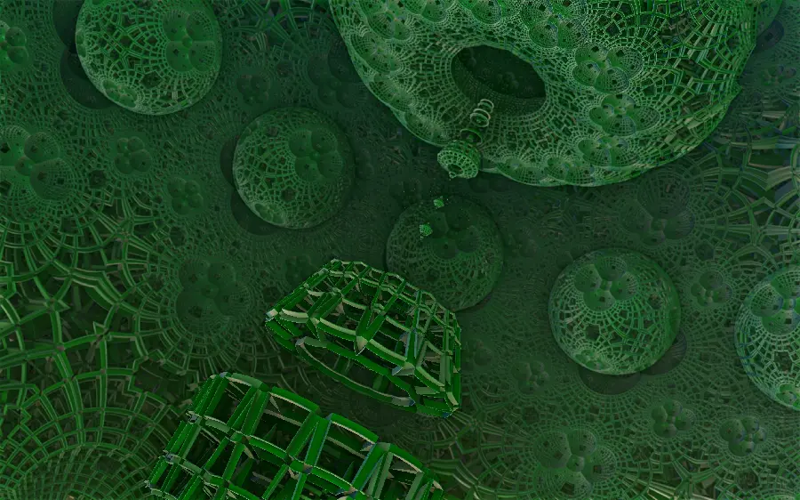 Amazing Graphic Wallpaper for Green Lovers