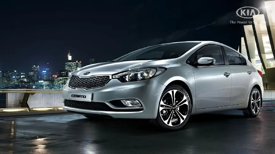 Kia Cerato wallpaper with black background