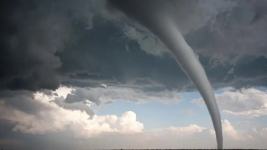 The latest tornado profile picture in the sky for Telegram