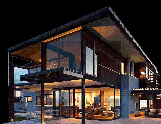 Photo of a house PNG suitable for editing and design