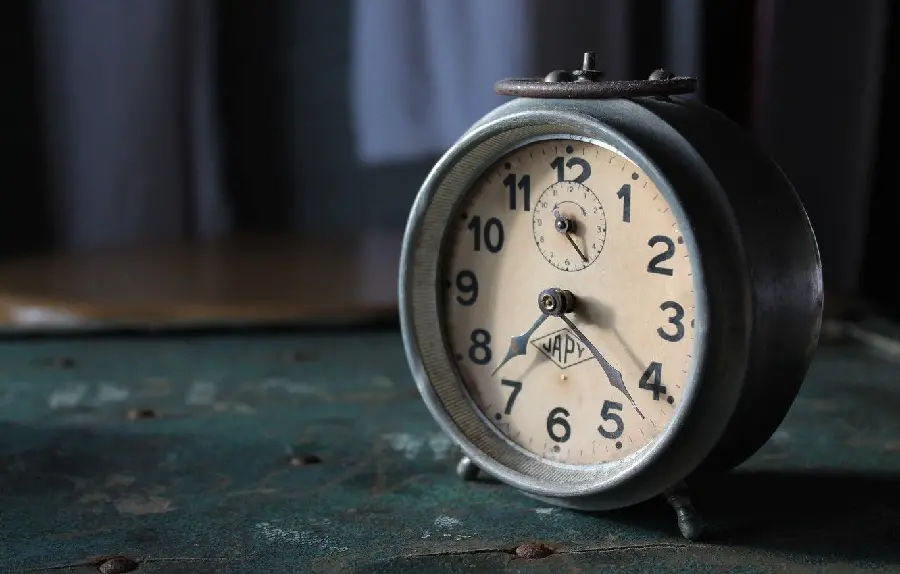 Most viewed high-quality photo of old desk clock