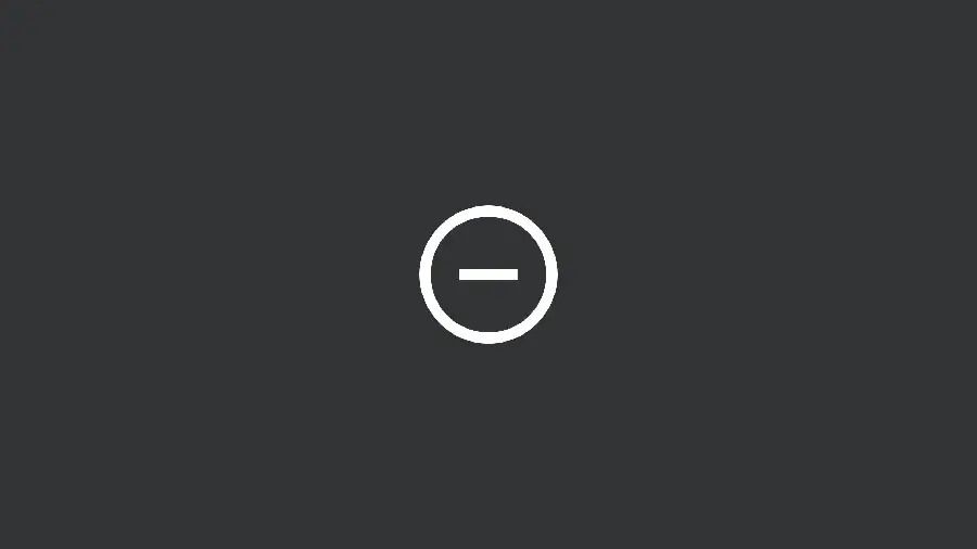 Conceptual laptop wallpaper with a minimalist design of a dashed line inside a circle