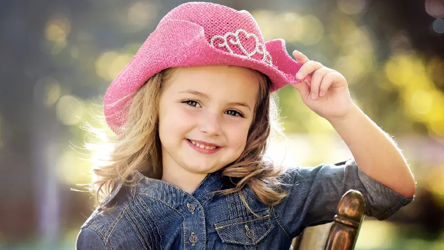 Beautiful baby girl photo