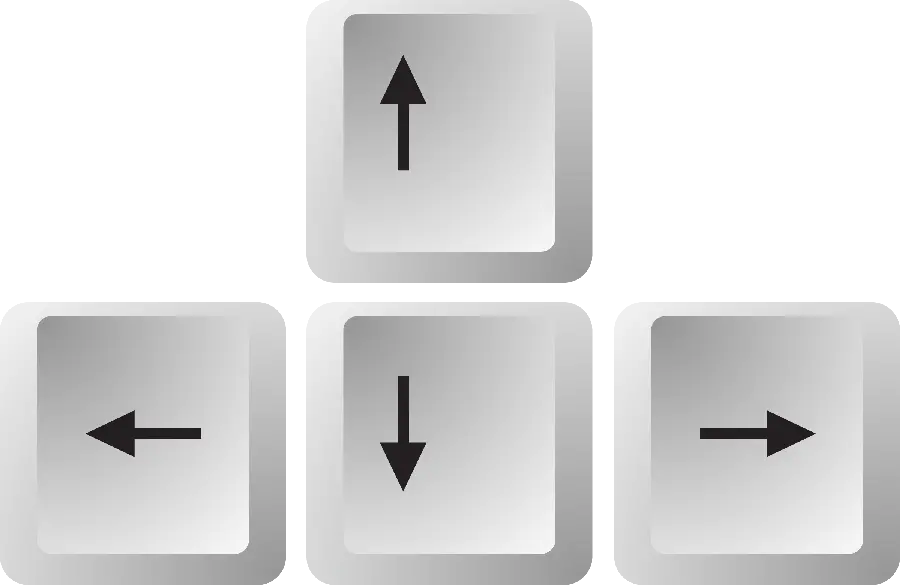 Photo of Computer Keyboard Button Arrows