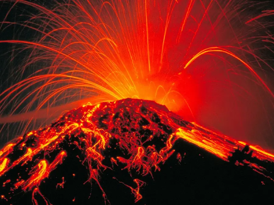 The scariest Spectacular Full HD quality volcanic eruption image