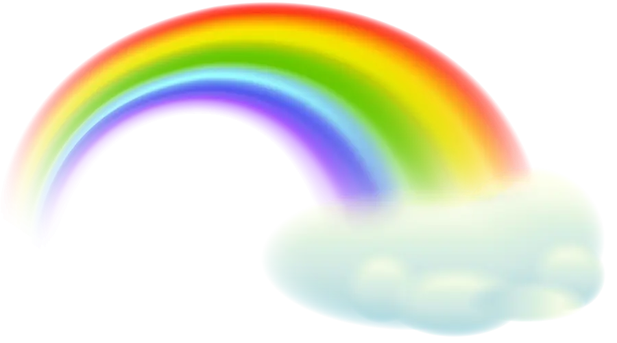 Downloaded rainbow file in png format