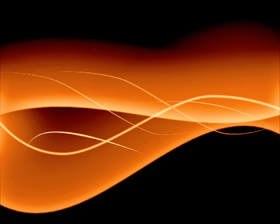 Download the Most Beautiful Orange Black Computer Wallpaper