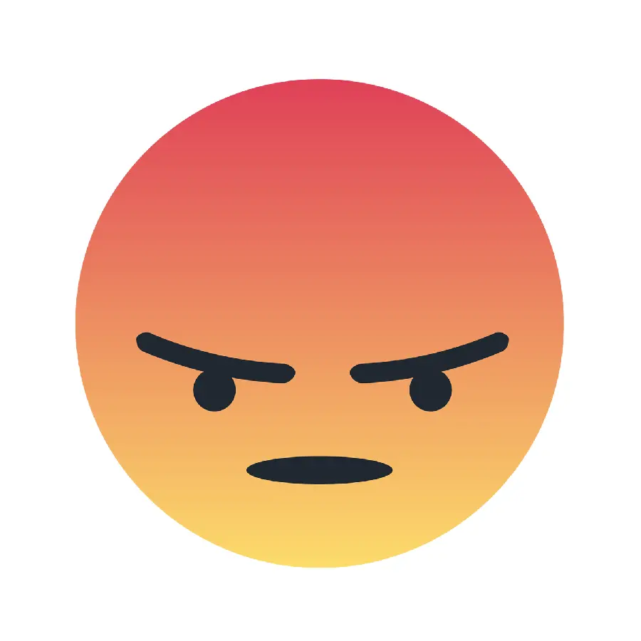 Download the photo of the scary emoji in PNG format