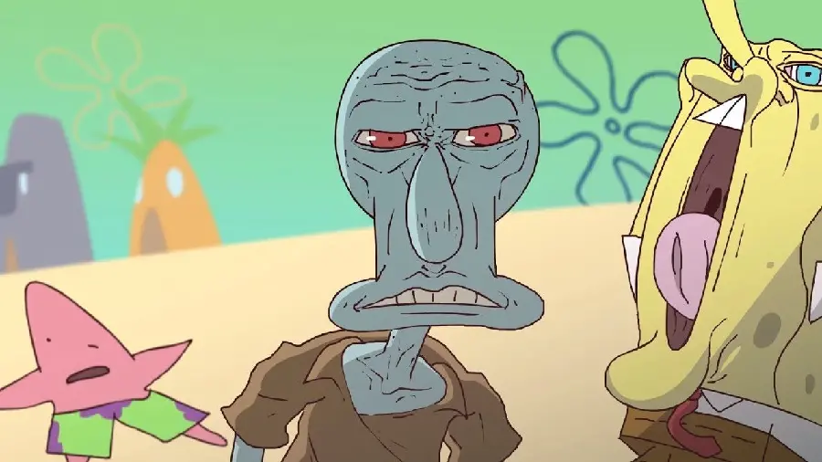 SpongeBob Cartoon Octopus Photo